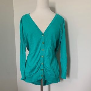 The Limited Blue Cardigan